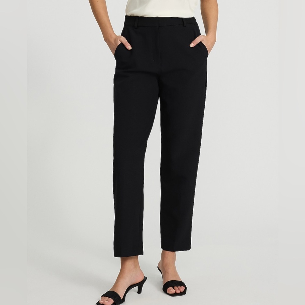 Editor Super High Waisted Straight Ankle Pant